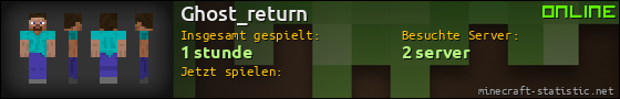 Benutzerleisten 560x90 für Ghost_return