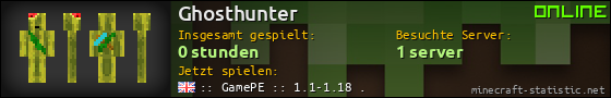 Benutzerleisten 560x90 für Ghosthunter