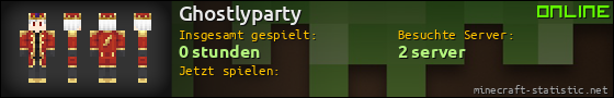 Benutzerleisten 560x90 für Ghostlyparty