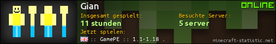 Benutzerleisten 560x90 für Gian