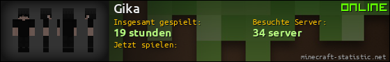 Benutzerleisten 560x90 für Gika