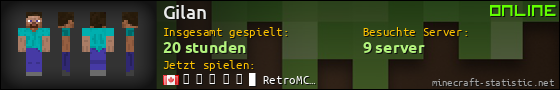 Benutzerleisten 560x90 für Gilan