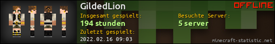 Benutzerleisten 560x90 für GildedLion