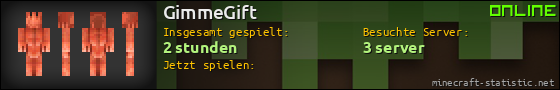 Benutzerleisten 560x90 für GimmeGift