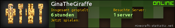 Benutzerleisten 560x90 für GinaTheGiraffe