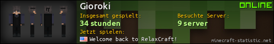 Benutzerleisten 560x90 für Gioroki
