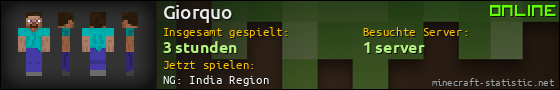 Benutzerleisten 560x90 für Giorquo