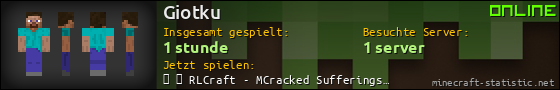 Benutzerleisten 560x90 für Giotku