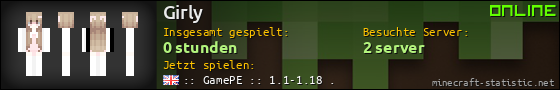 Benutzerleisten 560x90 für Girly