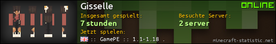 Benutzerleisten 560x90 für Gisselle