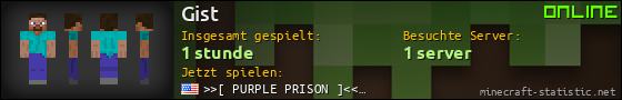Benutzerleisten 560x90 für Gist