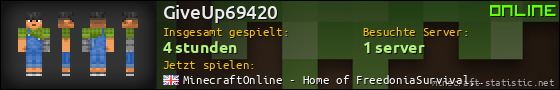 Benutzerleisten 560x90 für GiveUp69420