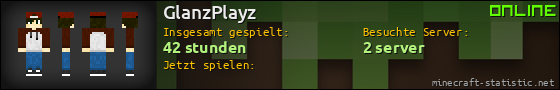 Benutzerleisten 560x90 für GlanzPlayz