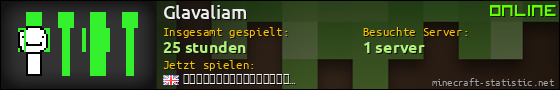 Benutzerleisten 560x90 für Glavaliam