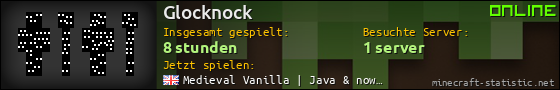 Benutzerleisten 560x90 für Glocknock