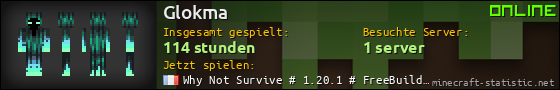 Benutzerleisten 560x90 für Glokma