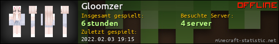 Benutzerleisten 560x90 für Gloomzer