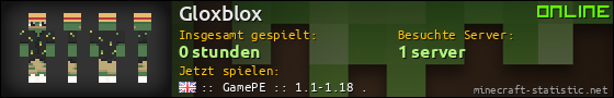 Benutzerleisten 560x90 für Gloxblox
