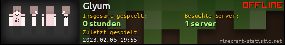 Benutzerleisten 560x90 für Glyum