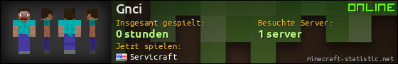 Benutzerleisten 560x90 für Gnci