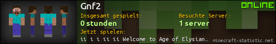 Benutzerleisten 560x90 für Gnf2