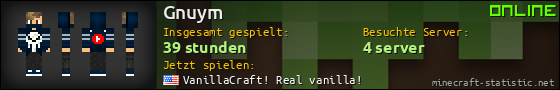 Benutzerleisten 560x90 für Gnuym