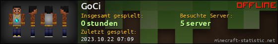 Benutzerleisten 560x90 für GoCi