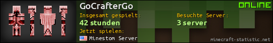 Benutzerleisten 560x90 für GoCrafterGo