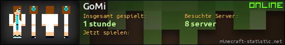Benutzerleisten 560x90 für GoMi