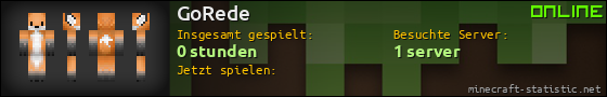 Benutzerleisten 560x90 für GoRede