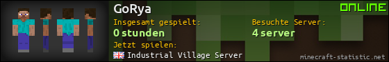 Benutzerleisten 560x90 für GoRya