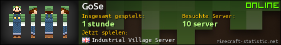 Benutzerleisten 560x90 für GoSe