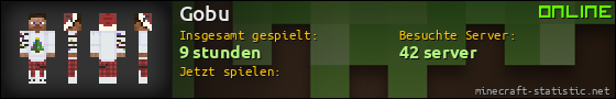 Benutzerleisten 560x90 für Gobu