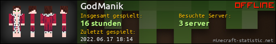 Benutzerleisten 560x90 für GodManik