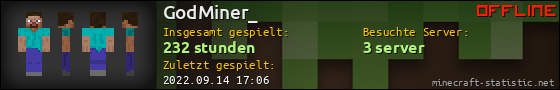 Benutzerleisten 560x90 für GodMiner_