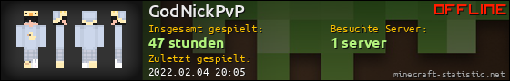 Benutzerleisten 560x90 für GodNickPvP