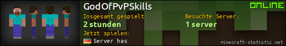 Benutzerleisten 560x90 für GodOfPvPSkills