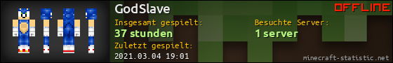 Benutzerleisten 560x90 für GodSlave
