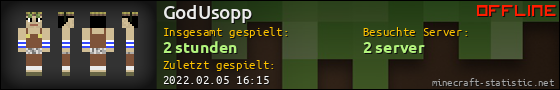 Benutzerleisten 560x90 für GodUsopp