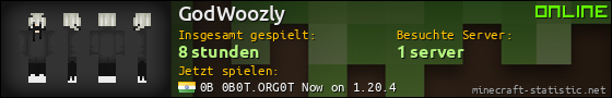 Benutzerleisten 560x90 für GodWoozly