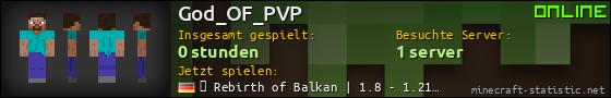 Benutzerleisten 560x90 für God_OF_PVP