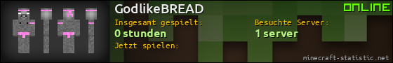 Benutzerleisten 560x90 für GodlikeBREAD