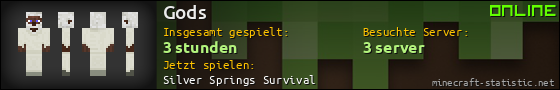 Benutzerleisten 560x90 für Gods