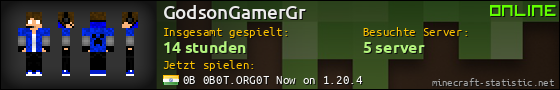 Benutzerleisten 560x90 für GodsonGamerGr