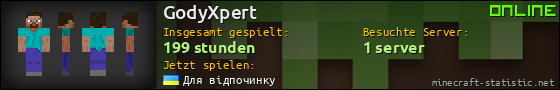 Benutzerleisten 560x90 für GodyXpert