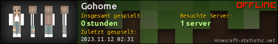 Benutzerleisten 560x90 für Gohome