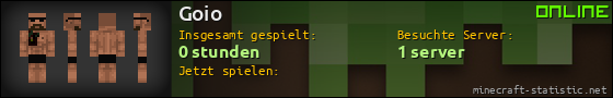 Benutzerleisten 560x90 für Goio