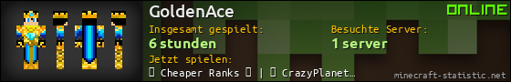 Benutzerleisten 560x90 für GoldenAce