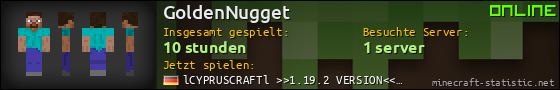 Benutzerleisten 560x90 für GoldenNugget