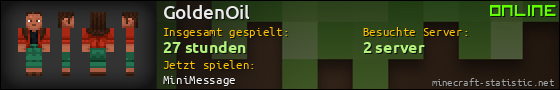 Benutzerleisten 560x90 für GoldenOil